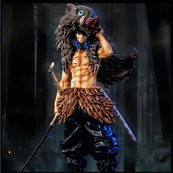 Anime Figure Inosuke from Demon Slayer - Picture 7 of 7